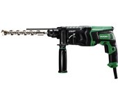 Martillo perforador hikoki dh28pby2 - 850w - 2 modos: perforar y perforar con percusión - sds plus