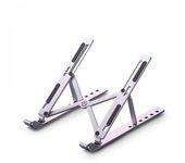 Soporte para portátil plegable y regulable urban factory ast01uf aluminio