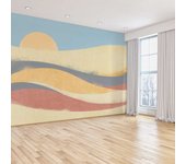 Papel pintado duna pastel