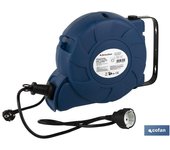 Enrollacables automático soporte pared t/t-16m
