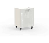 Armario inferior para fregadero dz6 – 60 cm color blanco brillo