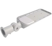 Farola led chip samsung 30w 110lm/w con sensor color gris 6500k ip65