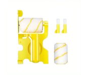 Cepillo de rodillo de pintura, herramienta de cepillo de rodillo de corte limpio portátil multifuncional para techos de pared de habitación