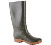 Botas camperas goma 44 verde