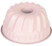 Wenco mini stampo per ciambella di alta qualità, ø 18 cm, per piccole torte, rivestimento antiaderente, acciaio al carbonio, rosa chiaro (versione 2