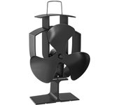 Ventilador de estufa con 3 palas ventilador de chimenea 50-300°c accionado por calor sin corriente