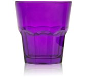 6x vasos de agua medina 27cl, lila
