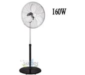 Ventilador de pie 20 160w, 3 velocidades y altura regulable - potente y ajustable para espacios grandes