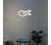 Lámpara colgante led con diseño de bucle circular - catania