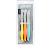 Arcos nova - juego de 3 cuchillos para mantequilla y pates en acero inoxidable