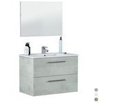 Mueble de baño suspendido aruba (para montar) 57 x 60 x 45 cm roble alaska