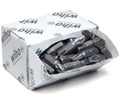 Wiha boites d'embouts standard 25 mm torx® (t25) 100 pcs 1/4 en assortiment (40464)