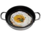 Wmf - mini tegame da portata rivestito in acciaio inox cromargan lucido, 18 cm, per piani cottura a induzione, impilabile, ideale per piccole porzioni