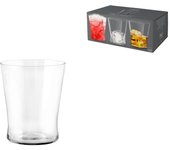 24x vasos de vidrio transparente, 110ml para licor, h&h