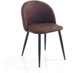 Silla louisiana marrón