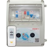 Cuadro eléctrico piscina | bomba de 1cv 60w / dc con control remoto
