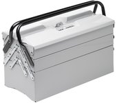 Caja metalica para herramientas maurer 404x200x295 mm.