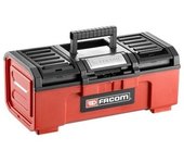 Caja de herramientas de plástico de 16'' facom con cierre automático - bp.c16npb