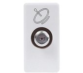 Gewiss gw20396 caja de tomacorriente tv (coaxial) blanco