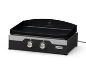 Plancha eléctrica signature allure 260 duo - 2 zonas de cocción - patas regulables