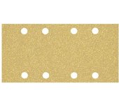 Papel de lija experto c470 con 8 orificios para swing sander, 93 x 186 mm, g 40, 50 pc.