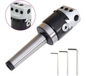 Cabezal de mandrinado de 50 mm y vástago de mandrinado mt3 de fresado de torno