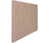 Cabecero tapizado ares| cabezal acolchado | tapizado en teijdo alta gama acuaqulin antimanchas | color beige | medida: 110x110x5cm (cama 105 cm)