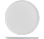 Confección 6 platos pizza gres/ gres blanco 33 cm h&h