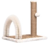 Árbol para gatos | juguetes para gatos con cepillo de aseo y poste rascador cfw67325