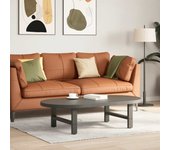 Patas de mesa de centro antracita 2 piezas 30×70 cm acero