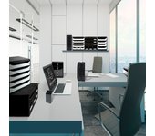 Exacompta set de cajones escritorio store-box 7 cajones negro brillo