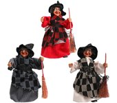 Figura de bruja mágica 3d multicolor para decoración de fantasía y colección étnica, ideal para regalos y eventos especiales