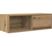 Mueble para tv | mueble de salón | mesa de tv madera de ingeniería roble artisan 80x31x25,5 cm cfw16318