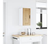 Mueble de pared de cocina de roble porto madera de ingeniería artesanal