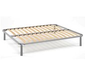 Somier doble ambrosia, somier ortopédico de contrachapado de abedul con 13 láminas, 100% made in italy, 120x190h34 cm