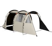 Tienda de campaña outsunny poliéster caqui 460x230x180 cm