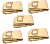 Vhbw 50x bolsa compatible con kärcher a 2701, a 2731 pt, a 2801, a 2801 plus, k 2701, k 2701 te, k 2801 aspiradora - papel, marrón