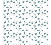 Papel pintado floral blanco con verde