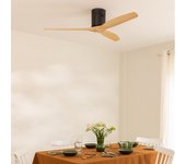 Windcalm dc - función verano/invierno - ventilador de techo 40w silencioso ø132 cm sin luz sin wifi
