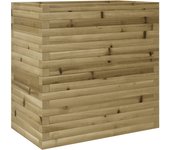 Jardinera madera de pino impregnada 70x40x68,5 cm