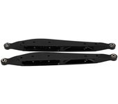 Brazo de arrastre trasero de aluminio resistente y fácil de instalar brazo de arrastre trasero para axial rbx10 (negro)