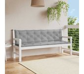 Vidaxl cojín para balancín tela gris 200 cm