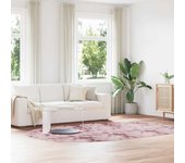 Alfombra navarra shaggy rosa empolvado 300x200 cm