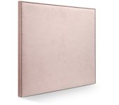Cabecero bélgica cabecero de cama tapizado para camas de 90 y 105 (110 x 120 cm) tela salmón sueños zzz