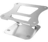 Soporte plegable para computadora portátil: giratorio 360°, altura ajustable
