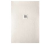Plato de ducha strato - plato de ducha - beige - 160x100cm