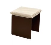Silla asiento 40 x 40 x 40 cm h corten tecnokit
