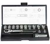 Makita b-65595 - juego vasos 1/4 a 3/8 (14pcs)