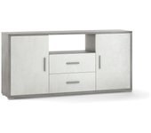Aparador 2 puertas 2 cajones aparador cocina salón moderno selena