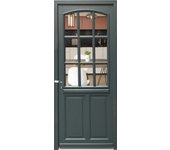 Puerta de entrada de madera exo modelo 'alexa' 215x80 lado derecho sin manilla